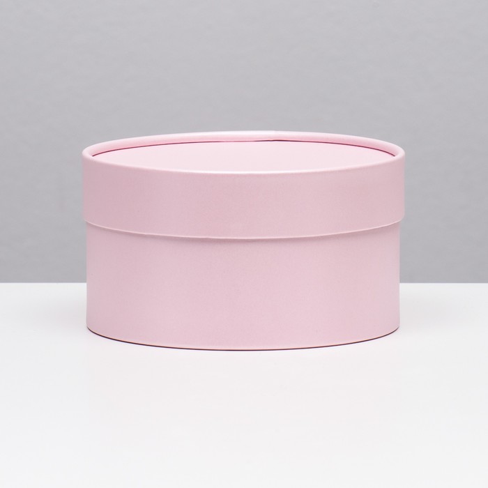 Подарочная коробка "Нежность" розовая, завальцованная без окна, 18 х 10 см - Фото 1