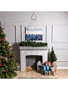 Светодиодная фигура «Ёлка» 3.5 м, пластик, 9 нитей, 31 В, свечение мульти - Фото 5