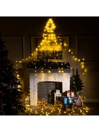 Светодиодная фигура «Ёлка» 3.5 м, пластик, 9 нитей, 31 В, свечение тёплое белое - Фото 4