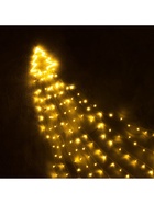 Светодиодная фигура «Ёлка» 3.5 м, пластик, 9 нитей, 31 В, свечение тёплое белое - Фото 7