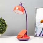 Настольная лампа Эдельс LED 3Вт 3000-6000К USB АКБ оранжевый 12,5х12,5х39,5 см - фото 3790749