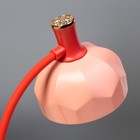 Настольная лампа Эдельс LED 3Вт 3000-6000К USB АКБ розовый 12,5х12,5х39,5 см RISALUX - Фото 10