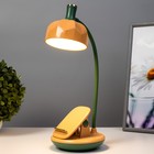 Настольная лампа Эдельс LED 3Вт 3000-6000К USB АКБ желтый 12,5х12,5х39,5 см RISALUX - Фото 2