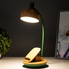 Настольная лампа Эдельс LED 3Вт 3000-6000К USB АКБ желтый 12,5х12,5х39,5 см RISALUX - Фото 4