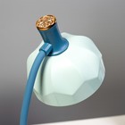 Настольная лампа Эдельс LED 3 Вт 3000-6000К USB АКБ лазурный 12.5×12.5×39.5 см RISALUX - Фото 10