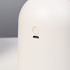 Ночник с увлажнителем Собачка на луне LED USB АКБ серый 8,3х8,3х15 см RISALUX - Фото 7