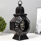 Ночник "Сказочная лампа" LED от батареек 3хААА черный 12х18х32 см RISALUX - фото 21754407