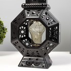 Ночник "Сказочная лампа" LED от батареек 3хААА черный 12х18х32 см RISALUX - фото 21754408