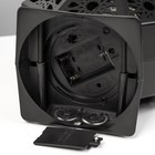 Ночник "Сказочная лампа" LED от батареек 3хААА черный 12х18х32 см RISALUX - фото 21754409