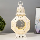 Ночник "Сказочная лампа" LED от батареек 3хААА белый 12х18х32 см RISALUX - фото 21754413