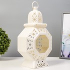 Ночник "Сказочная лампа" LED от батареек 3хААА белый 12х18х32 см RISALUX - фото 21754415