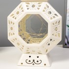 Ночник "Сказочная лампа" LED от батареек 3хААА белый 12х18х32 см RISALUX - фото 21754416