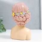 Фигурка полистоун «Девушка с цветочной повязкой на глазах», 14.5×10×7 см 9078560