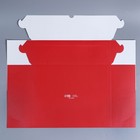 Коробка складная на 12 капкейков с окном «Новогодняя посылка», 32,8 х 25,6 х 10 см - Фото 5