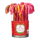 Карамель леденцовая новогодняя "Трость", со вкусом манго, малины, дыни, 26 г - Фото 1