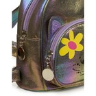 Сумка-рюкзак для девочек, размер 18,5x12x19 см, цвет лиловый - Фото 3