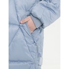 Пальто для девочек, рост 98 см, цвет серый - Фото 5