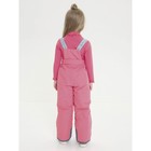 Полукомбинезон для девочек, рост 104 см, цвет розовый - Фото 4