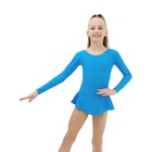 Купальник для гимнастики и танцев Grace Dance, р. 28, цвет бирюзовый - Фото 2