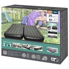 Матрас надувной Airbed Twin/King, 188 х 99 х 25 см, 67922 7434343 - фото 2396697