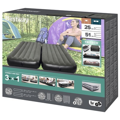 Матрас надувной Airbed Twin/King, 188×99×25 см, 67922