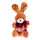 Мягкая игрушка «Кролик», на подвесе, в кофте, цвета МИКС - Фото 3