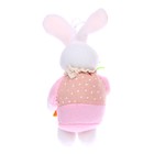 Мягкая игрушка «Кролик с морковкой», на подвеске, цвета МИКС - фото 6688226