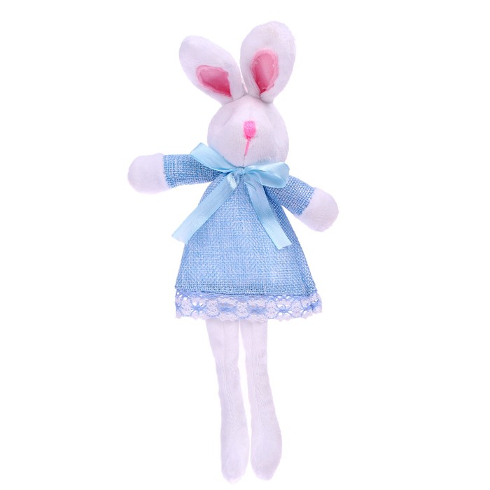 Мягкая игрушка «Зайка в платье», 21 см, цвет, виды МИКС - Фото 1