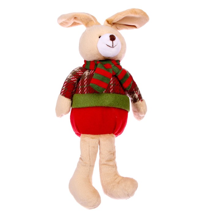 Мягкая игрушка «Кролик в шарфе», виды МИКС - Фото 1