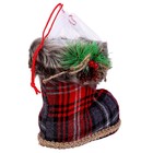 Конфетница «Сапожок», красная - Фото 5