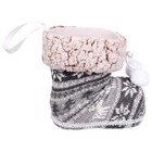 Конфетница «Сапожок», серая - Фото 3