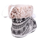 Конфетница «Сапожок», серая - Фото 4