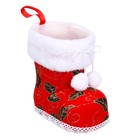 Конфетница «Сапожок», цвет красный - Фото 1