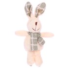 Мягкая игрушка «Кролик в шарфе», на подвеске, цвета МИКС - фото 3438141