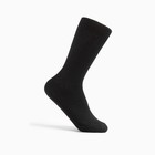 Носки мужские, цвет чёрный, размер 25 - фото 319038608