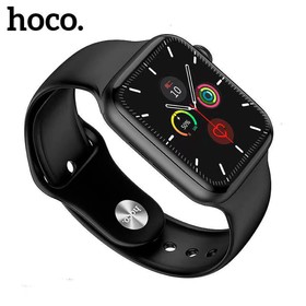 

Смарт-часы Hoco Y1, 1.75", 320х385, IP68, BT3.0+4.0, 230 мАч,поддержка вызова,шагомер,черные