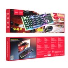 Комплект Клавиатура и Мышь Hoco GM11, проводной, мембранная, 1000 dpi, USB, PC/PS4, 1.5 м - фото 51342951 Комплект Клавиатура и Мышь Hoco GM11, проводной, мембранная, 1000 dpi, USB, PC/PS4, 1.5 м - фото 51342951