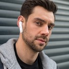 Беспроводная Bluetooth-гарнитура Hoco E63, BT 5.0, 70 мАч, микрофон, белая - Фото 4
