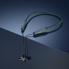 Наушники Hoco ES58, беспроводные, вкладыши, BT5.0, 200 мАч, микрофон, зеленые - Фото 4