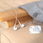 Наушники Hoco M1 Max, проводные, вкладыши, микрофон по Bluetooth 5.0, Lightning, 1.2 м, белые - Фото 9
