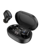 Наушники беспроводные Hoco E11, TWS, вакуумные, Bluetooth 5.1, 40/300 мАч, шумоподавление, чёрные - Фото 5