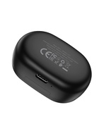 Наушники беспроводные Hoco E11, TWS, вакуумные, Bluetooth 5.1, 40/300 мАч, шумоподавление, чёрные - Фото 12