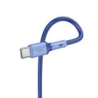 Кабель Hoco X65, Type-C - USB, 3 А, 1 м, TPE оплетка, синий - фото 7791808