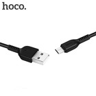 Кабель Hoco X20, microUSB - USB, 2 А, 2 м, PVC оплетка, черный - фото 7791819