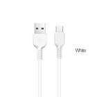 Кабель Hoco X20, Type-C - USB, 3 А, 2 м, PVC оплетка, белый - фото 51490217 Кабель Hoco X20, Type-C - USB, 3 А, 2 м, PVC оплетка, белый - фото 51490217