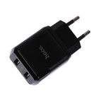 Сетевое зарядное устройство Hoco N6, 18 Вт, 2 USB QC3.0 - 3 А, черный - Фото 2