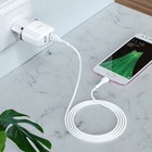 Сетевое зарядное устройство Hoco N4, 2 USB - 2.4 А, кабель microUSB 1 м, белый - Фото 5