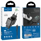 Сетевое зарядное устройство Hoco N2, USB - 2.1 А, кабель microUSB 1 м, черный - Фото 7