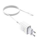 Сетевое зарядное устройство Hoco C81A, USB, 2.1 А, кабель microUSB 1 м, белый - Фото 6