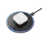 Беспроводное зарядное устройство Hoco CW6 Pro, PD/QC 15 Вт, 2 А, чёрный - Фото 3